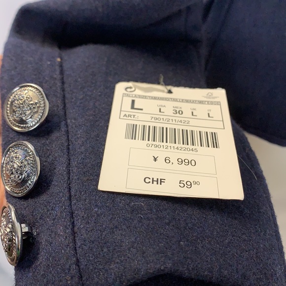 Zara Trafaluc TRF Collection Military Inspired Jacket Coat - Picture 5 of 8